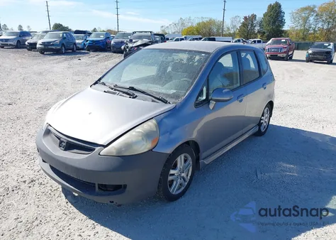 2008 Honda Fit Sport from USA, damaged, VIN JHMGD38658S022815